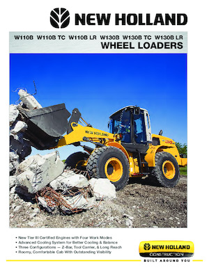 Cargadoras de ruedas New Holland W110 B TC
