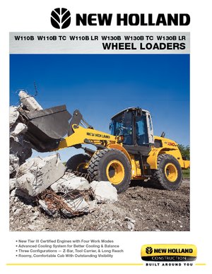 Cargadoras de ruedas New Holland W130TC