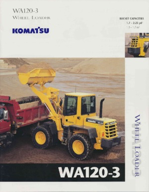 Cargadoras de ruedas Komatsu W 120-3