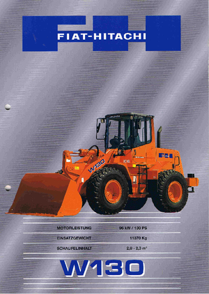 Cargadoras de ruedas Fiat-Hitachi W 130