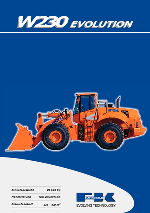 Cargadoras de ruedas Fiat Kobelco W 230
