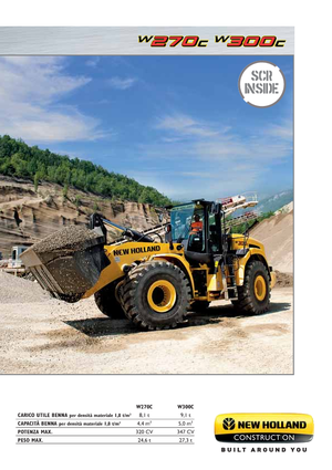 Cargadoras de ruedas New Holland W270C ZB