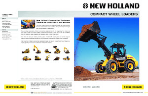 Cargadoras de ruedas New Holland W50 TC
