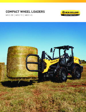 Cargadoras de ruedas New Holland W80C HS ZB EVO 