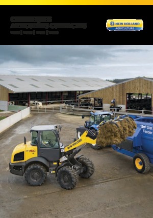 Cargadoras de ruedas New Holland W70C Z-bar