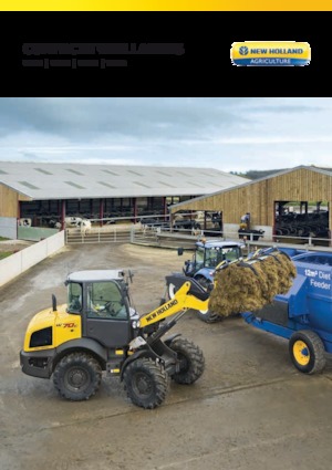 Cargadoras de ruedas New Holland W70C Z-bar