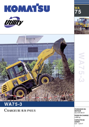 Cargadoras de ruedas Komatsu WA75-3 Fleet