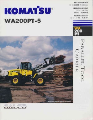 Cargadoras de ruedas Komatsu WA200PT-5