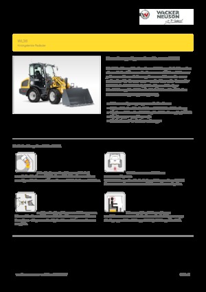 Cargadoras de ruedas Wacker Neuson WL38