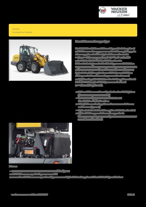 Cargadoras de ruedas Wacker Neuson WL60