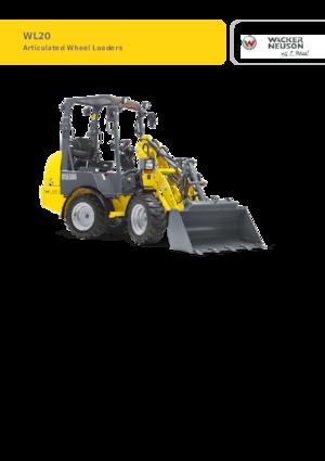 Cargadoras de ruedas Wacker Neuson WL20
