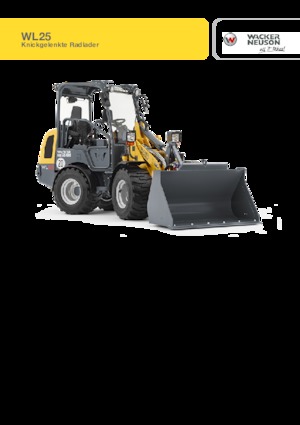 Cargadoras de ruedas Wacker Neuson WL25
