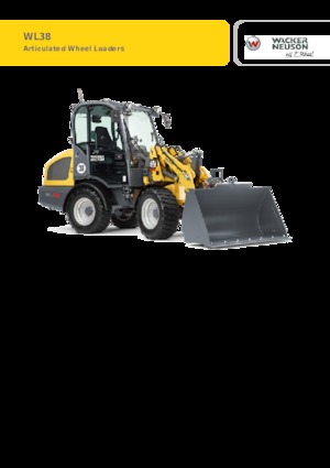 Cargadoras de ruedas Wacker Neuson WL38