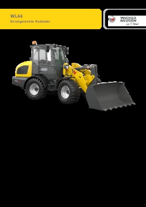 Cargadoras de ruedas Wacker Neuson WL44
