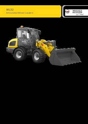 Cargadoras de ruedas Wacker Neuson WL52