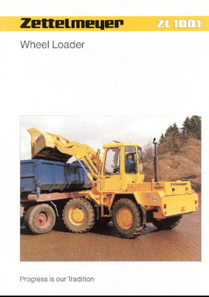 Cargadoras de ruedas Zettelmeyer ZL 1001