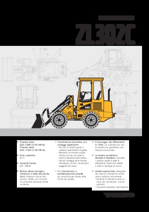 Cargadoras de ruedas Volvo ZL 302