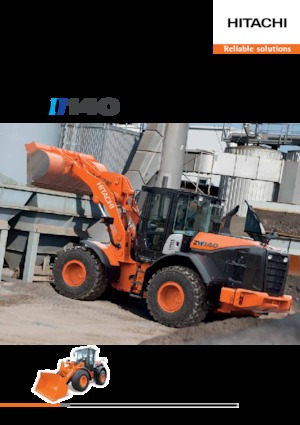 Cargadoras de ruedas Hitachi ZW140-5B