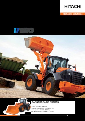 Cargadoras de ruedas Hitachi ZW 180-5
