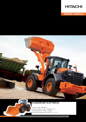 Cargadoras de ruedas Hitachi ZW 180-5