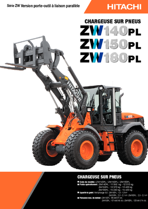 Cargadoras de ruedas Hitachi ZW 180 PL