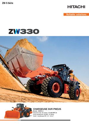 Cargadoras de ruedas Hitachi ZW 330-5