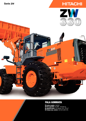 Cargadoras de ruedas Hitachi ZW 330
