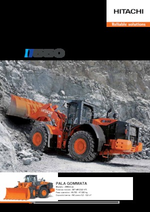 Cargadoras de ruedas Hitachi ZW 550-5