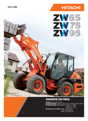 Cargadoras de ruedas Hitachi ZW 75