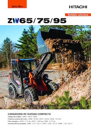 Cargadoras de ruedas Hitachi ZW75-6