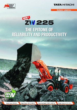 Cargadoras de ruedas Hitachi ZW225