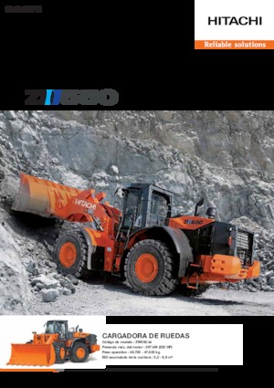 Cargadoras de ruedas Hitachi ZW550-6