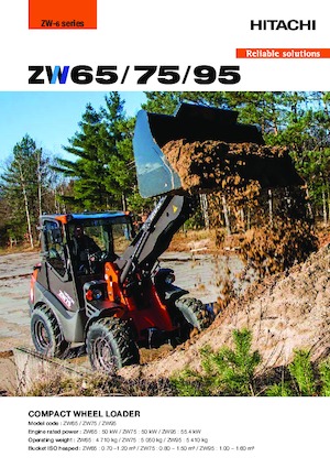 Cargadoras de ruedas Hitachi ZW95-6