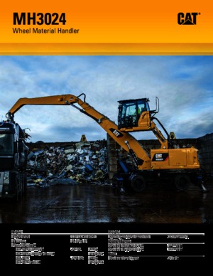 Manipuladores de materiales Caterpillar MH3024