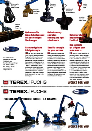 Manipuladores de materiales Terex-Fuchs MHL 380 D