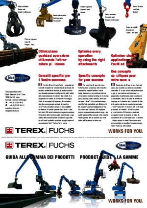 Manipuladores de materiales Terex-Fuchs MHL 380 D