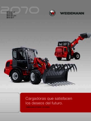 Cargadoras de ruedas Weidemann 2070 CX 50LP