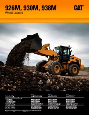 Cargadoras de ruedas Caterpillar 930M