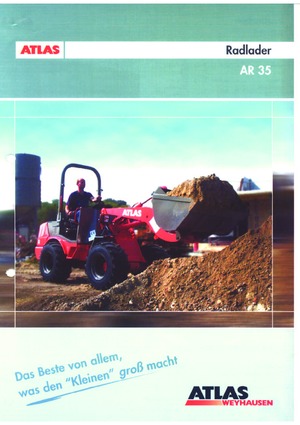 Cargadoras de ruedas Atlas-weycor AR 35