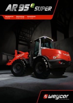 Cargadoras de ruedas weycor AR 95 e Super