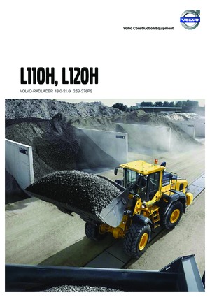 Cargadoras de ruedas Volvo L110H