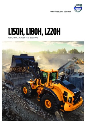 Cargadoras de ruedas Volvo L150H