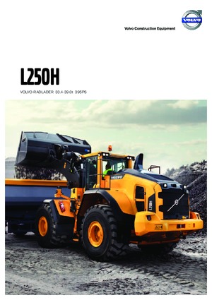 Cargadoras de ruedas Volvo L250H