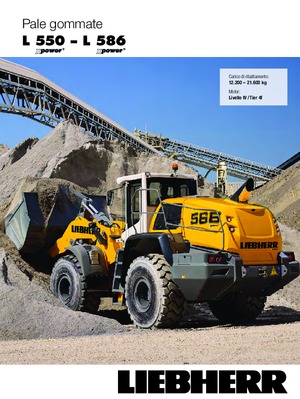 Cargadoras de ruedas Liebherr L 550 XPower