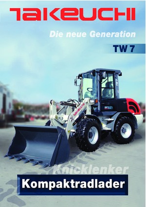 Cargadoras de ruedas Takeuchi TW 7