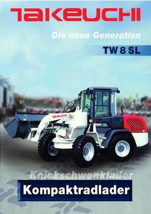 Cargadoras de ruedas Takeuchi TW 8 SL