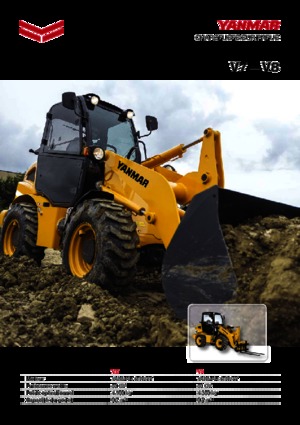 Cargadoras de ruedas Yanmar V8 