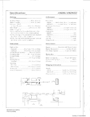 Plataformas articuladas de ruedas Grove-Manlift AMZ 86 XT