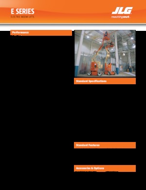 Plataformas articuladas de ruedas JLG E400AN