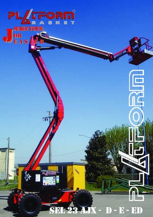 Plataformas articuladas de ruedas Platform Basket SEL 23 AJX